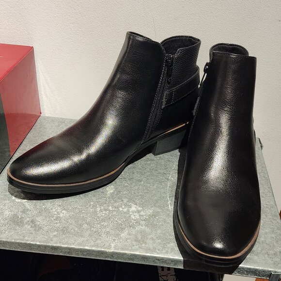 Baretraps Marconi Booties with Accent Strap and Buckle - Picture 9 of 11